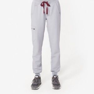 FIGS Cement Zamora Jogger Scrub Pants